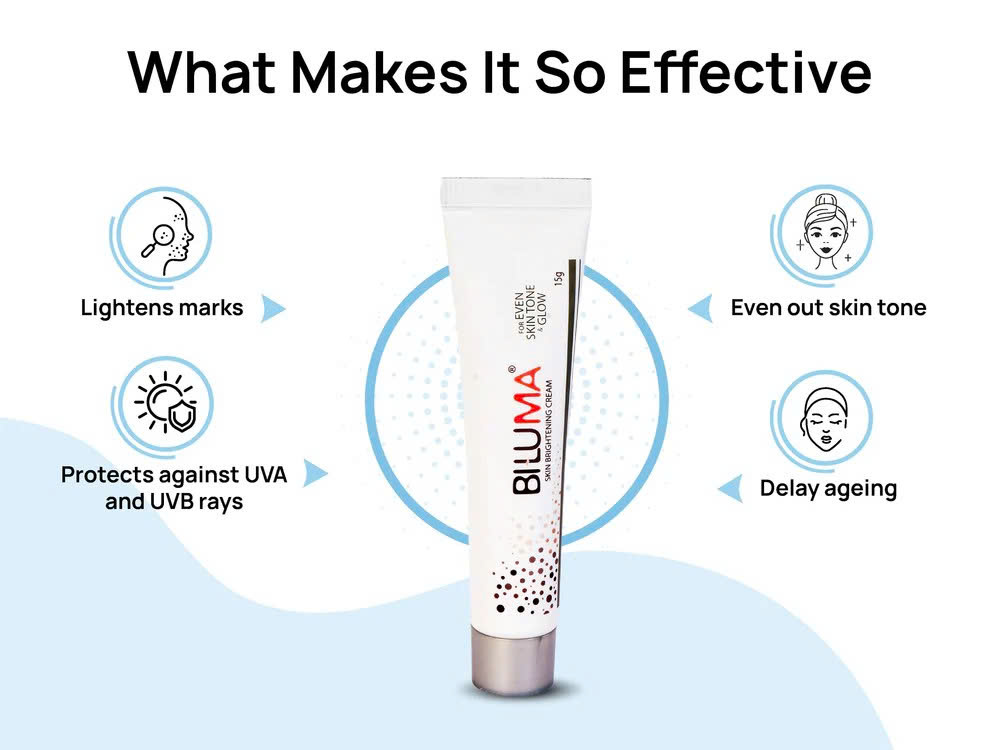 BILUMA SKIN BRIGHTENING CREAM: Kem Dưỡng Trắng Chuyên Sâu - Mờ Thâm Nám & Tái Tạo Độ Rạng Rỡ Tự Nhiên