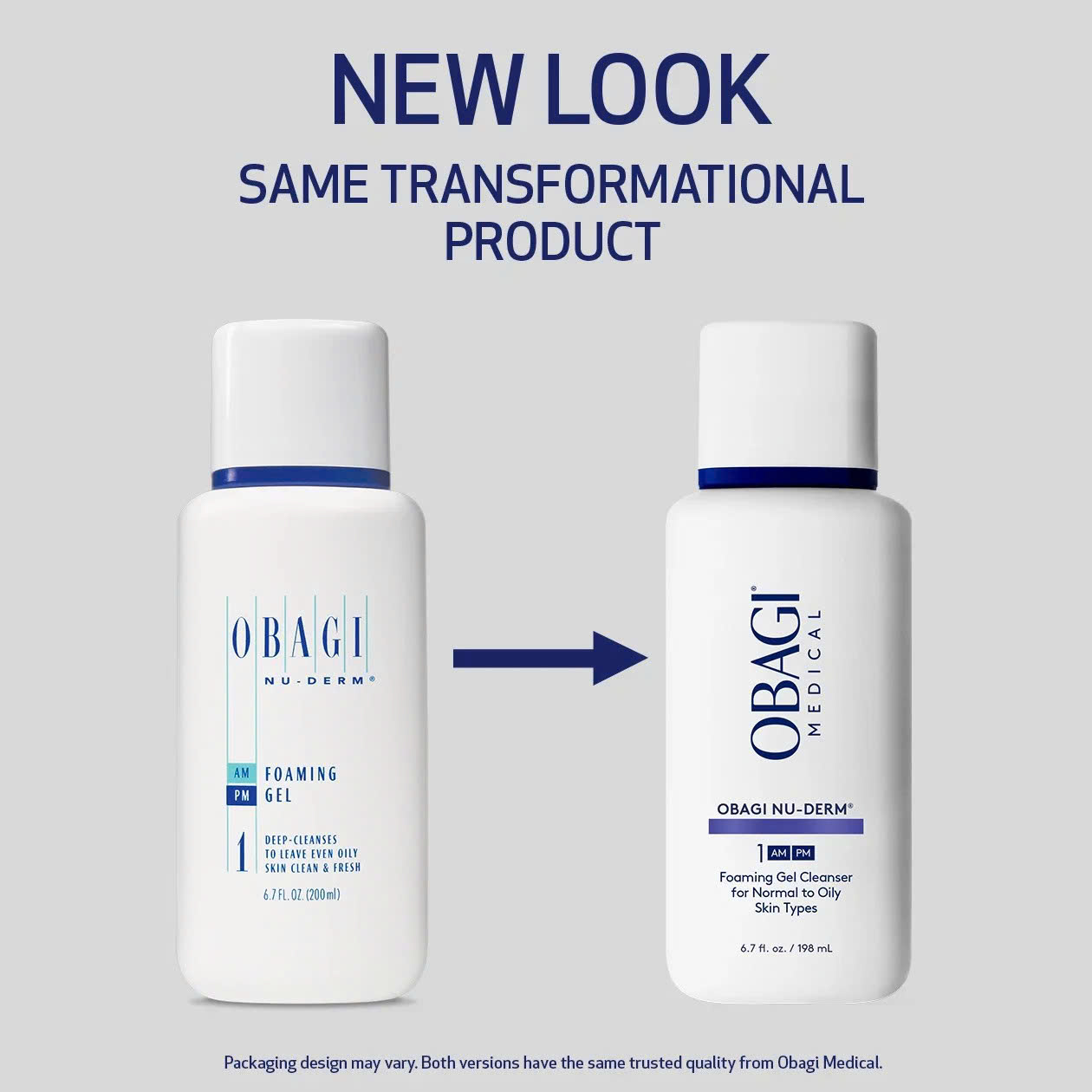 OBAGI NU-DERM FOAMING GEL: Sữa Rửa Mặt Dạng Gel Làm Sạch Sâu, Loại Bỏ Dầu Thừa & Tươi Mới Làn Da