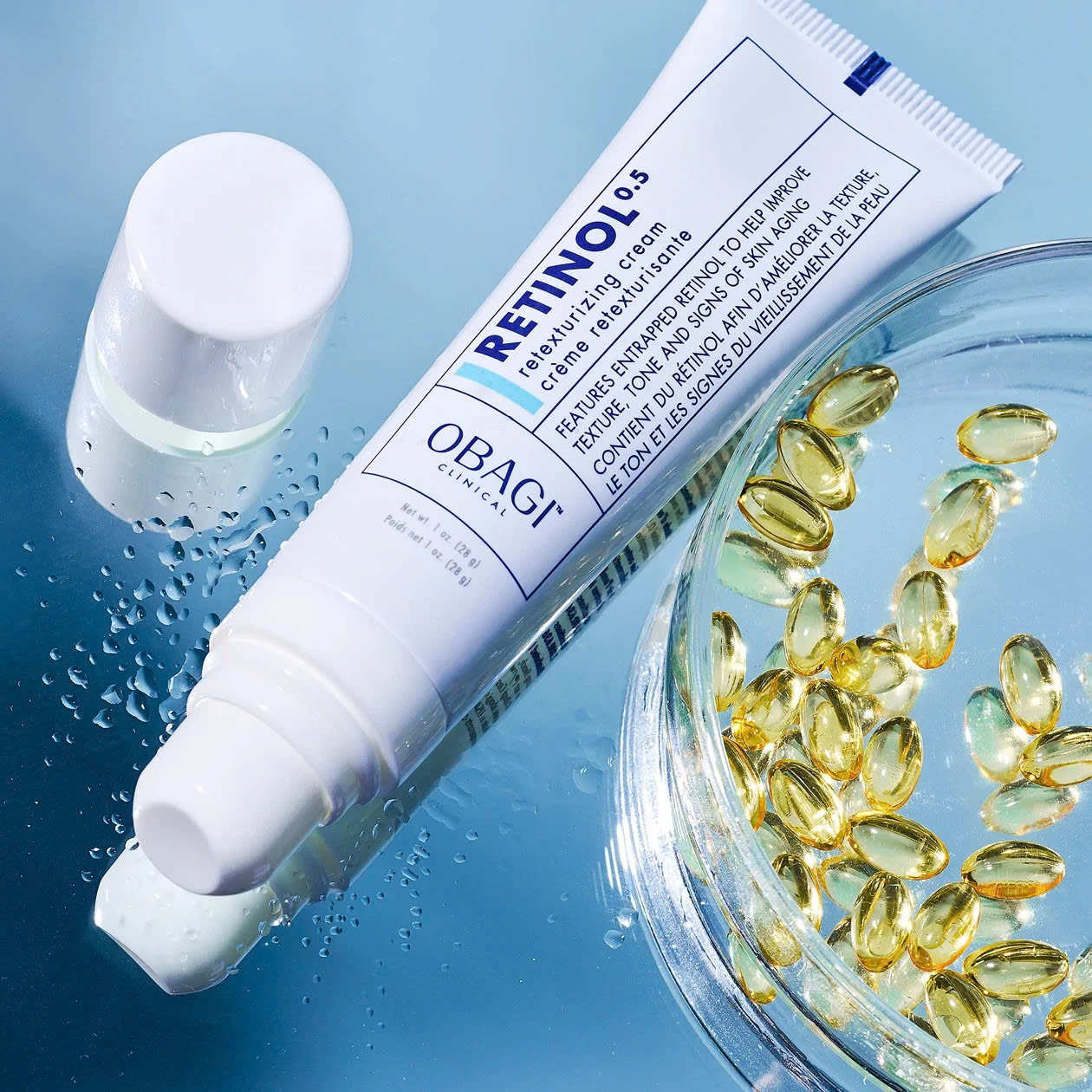 OBAGI CLINICAL® RETINOL 0.5 RETEXTURIZING CREAM: Kem Tái Cấu Trúc Da, Trẻ Hóa & Giảm Kích Ứng Với Công Nghệ Vi Xốp