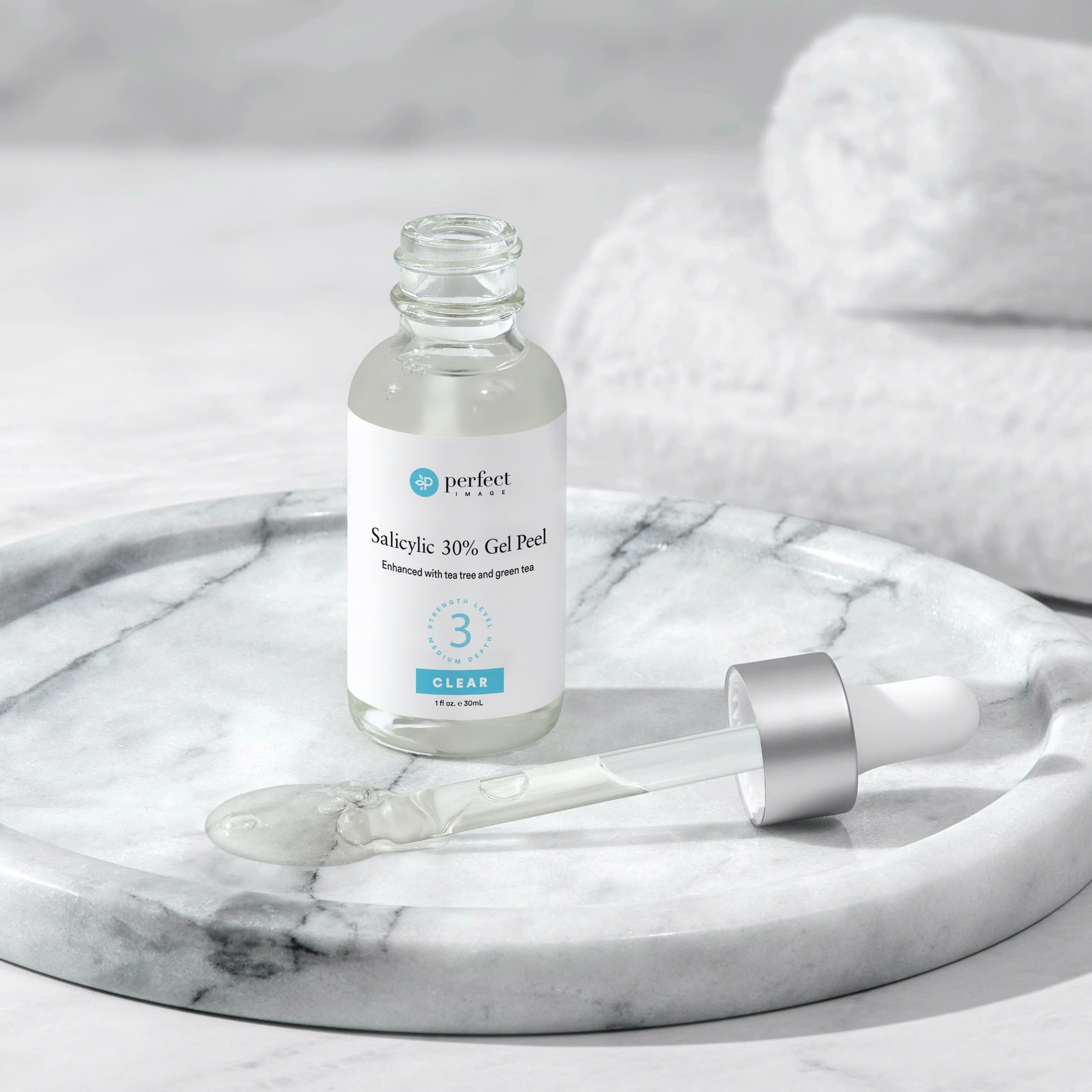 PERFECT IMAGE Salicylic 30% Gel Peel: Giải Pháp Peel Da Cấp Độ 3 – Hỗ Trợ Điều Trị Mụn Trứng Cá, Kiểm Soát Dầu & Thu Nhỏ Lỗ Chân Lông