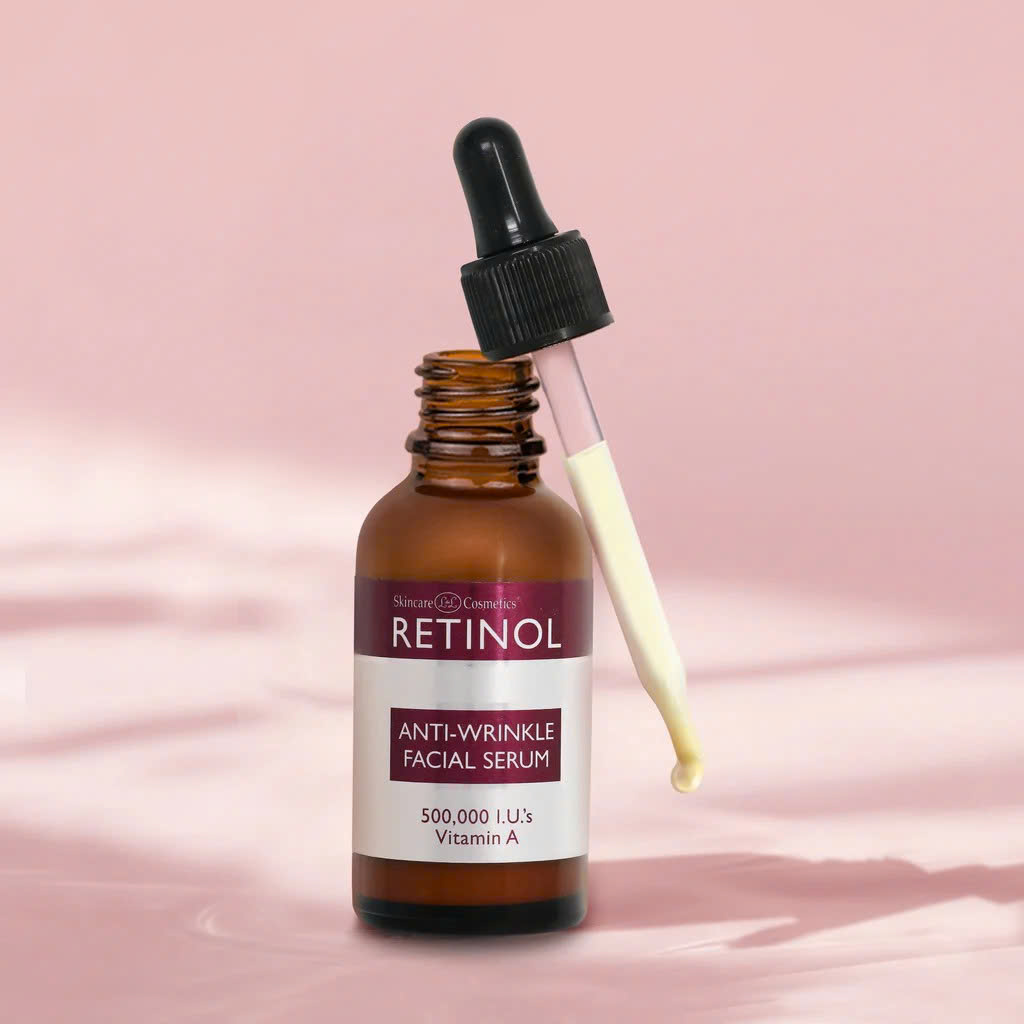 Retinol Anti-Wrinkle Facial Serum: Tinh Chất Trẻ Hóa Chuyên Sâu & Xóa Mờ Nếp Nhăn Cấp Độ Cao
