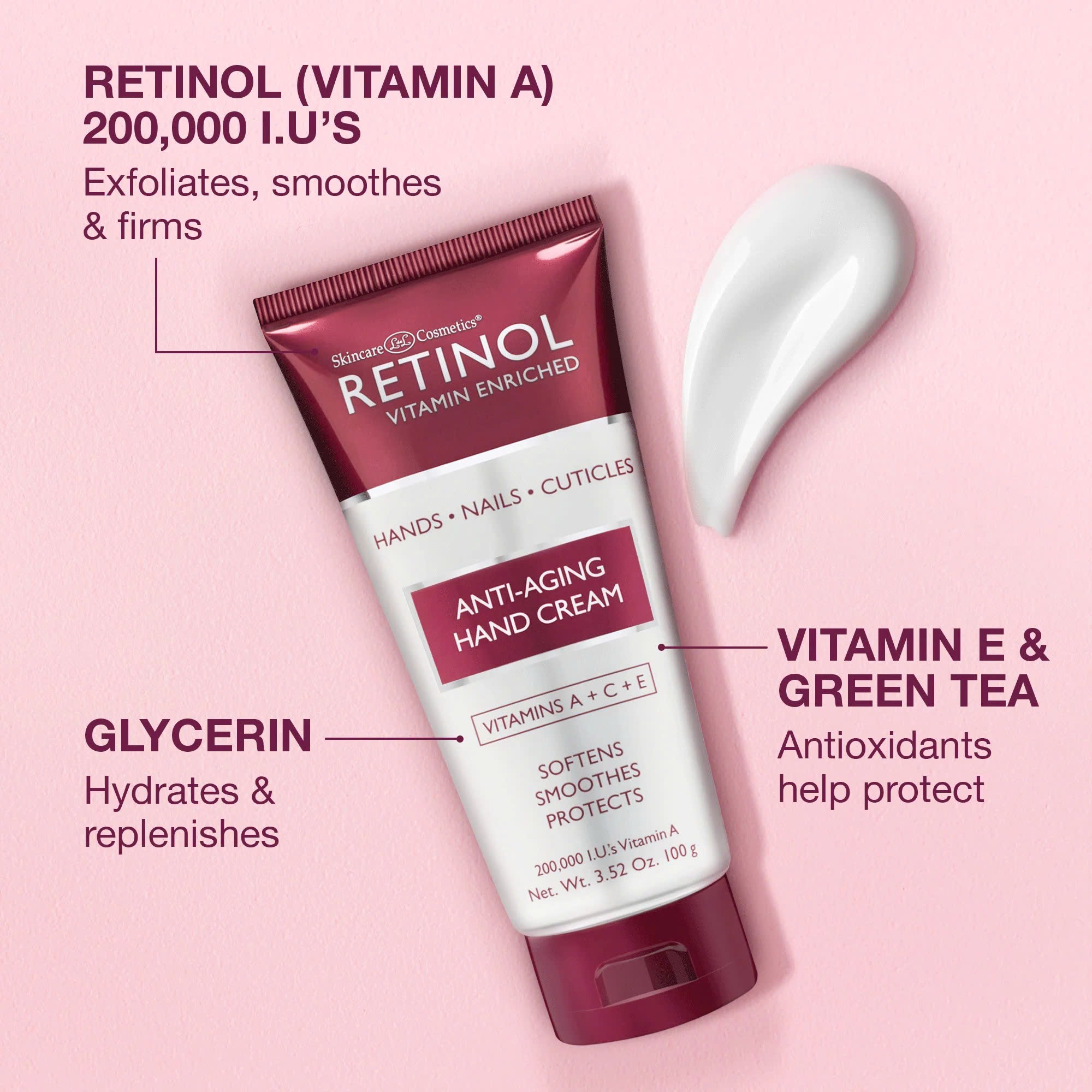 Retinol Anti-Aging Hand Cream: Giải Pháp Trẻ Hóa 3 Trong 1 Cho Đôi Tay, Móng Và Biểu Mô