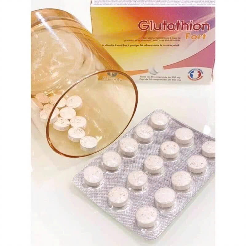 Glutathione Fort: Viên Ngậm Trắng Da Nội Sinh & Chống Lão Hóa Chuyên Sâu Từ Pháp