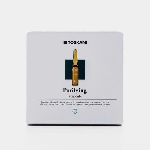 TOSKANI Purifying Ampoule: Tinh Chất Thanh Lọc, Kiềm Dầu Và Cân Bằng Da Toàn Diện