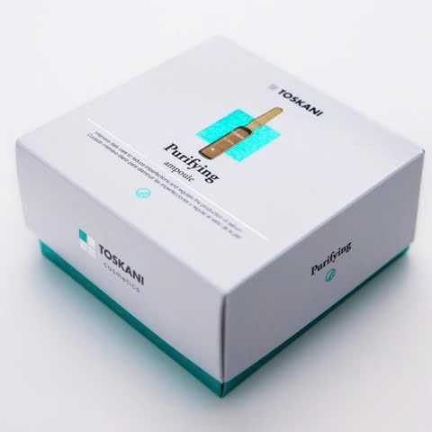 TOSKANI Purifying Ampoule: Tinh Chất Thanh Lọc, Kiềm Dầu Và Cân Bằng Da Toàn Diện