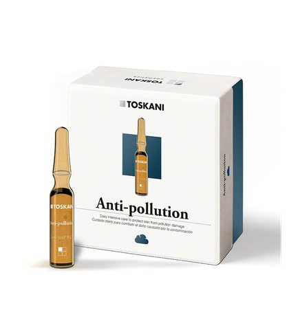 TOSKANI Anti-Pollution Ampoule: "Lá Chắn" Bảo Vệ Da Toàn Diện Trước Ô Nhiễm Môi Trường