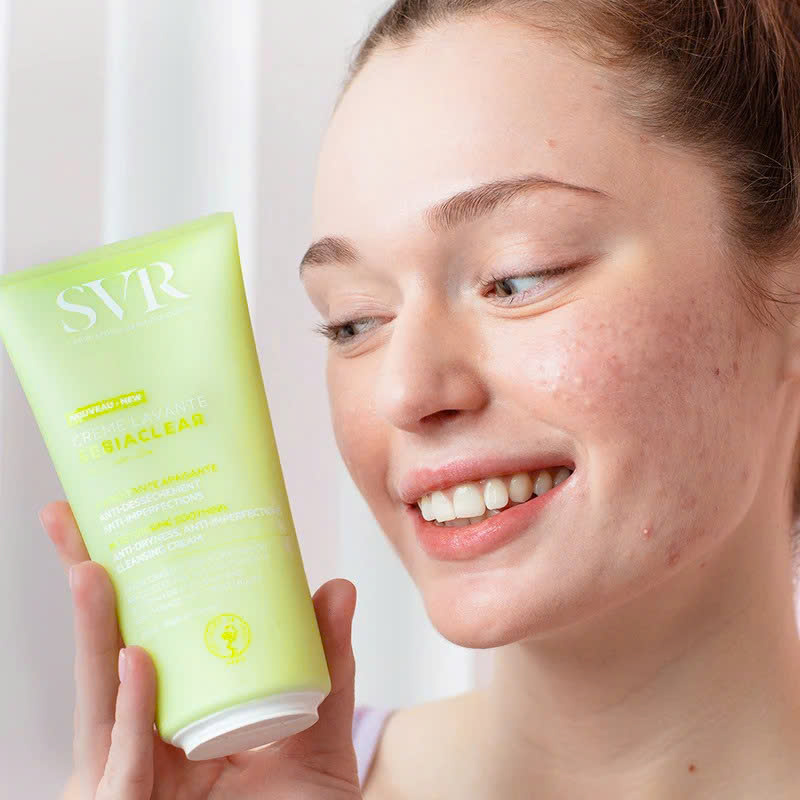 SVR Sebiaclear Crème Lavante: Sữa Rửa Mặt Cấp Ẩm Và Phục Hồi Cho Da Dầu Mụn Treatment