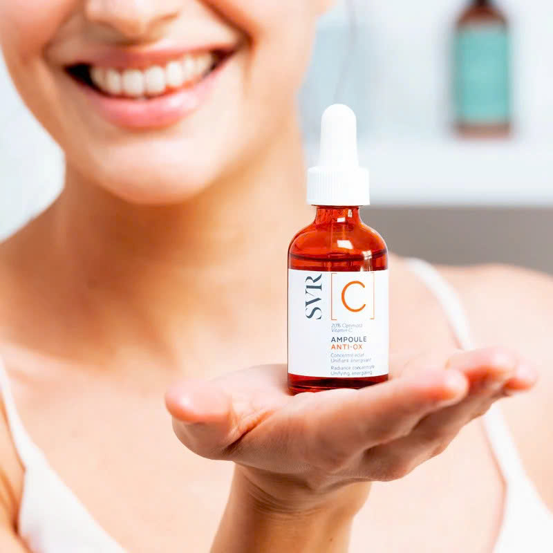 SVR [C] Ampoule Anti-Ox: Serum Vitamin C 20% Đánh Thức Làn Da Rạng Rỡ Chỉ Sau 7 Ngày