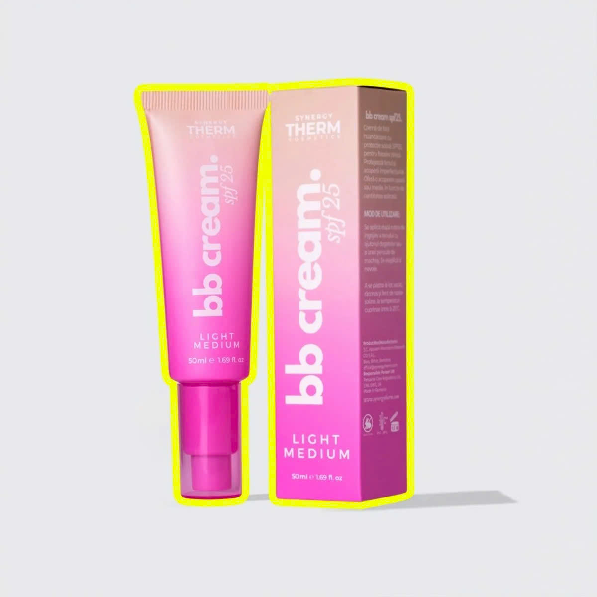 Synergy Therm BB Cream SPF 25 Light/Medium: Kem Nền Đa Năng Cho Lớp Nền Hoàn Hảo Tự Nhiên