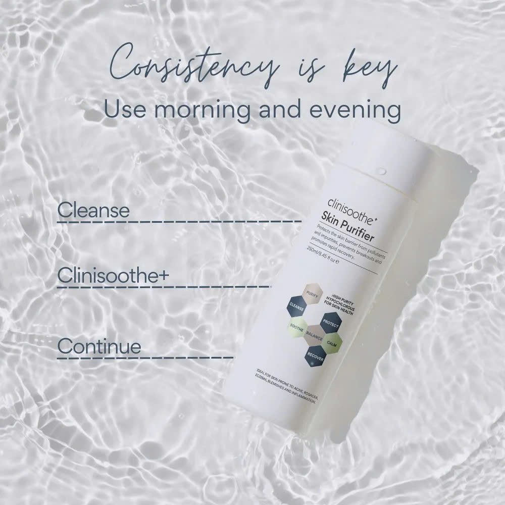 Clinisoothe+ Skin Purifier: Cuộc Cách Mạng Kháng Khuẩn Và Phục Hồi Da Đa Năng