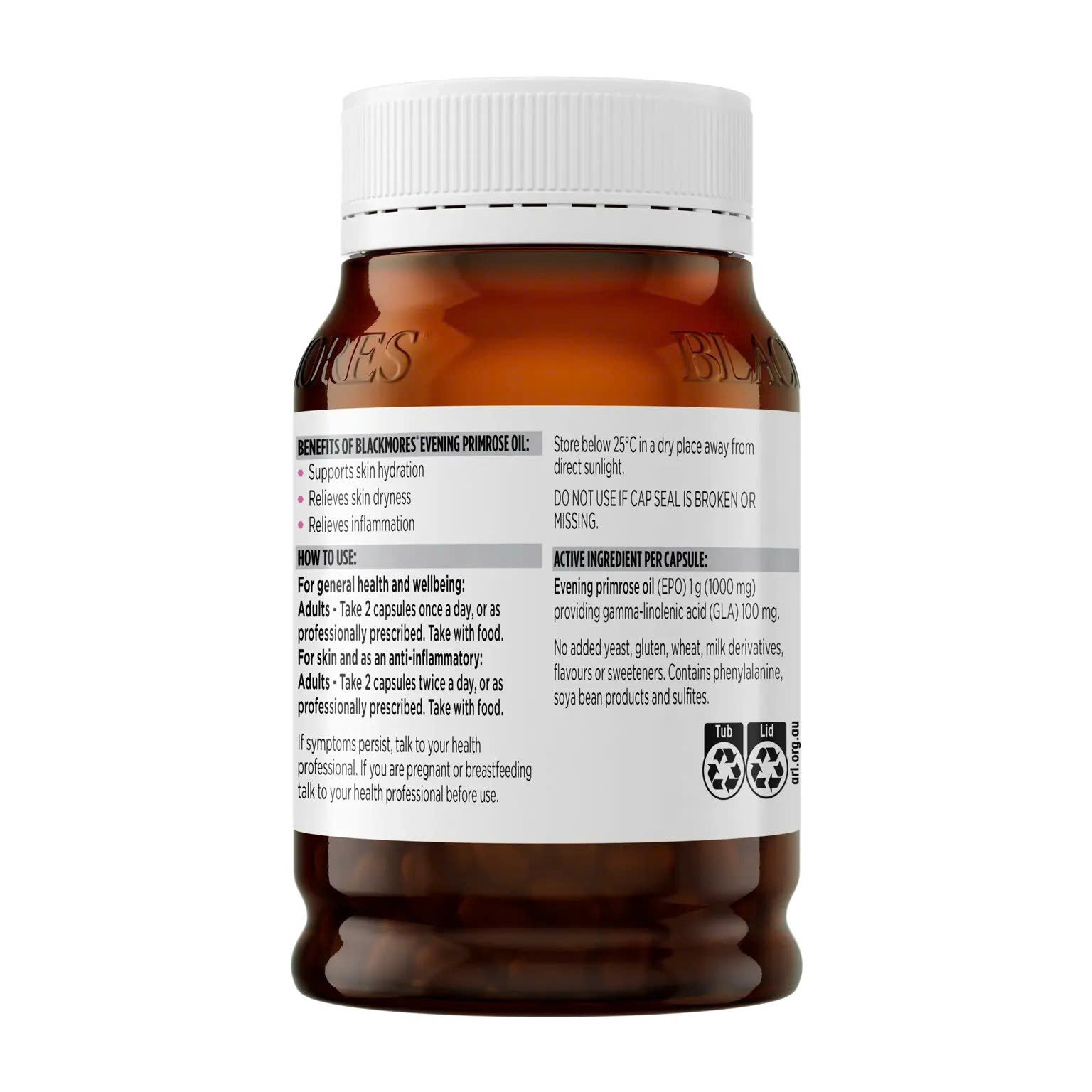 ​​​​​Blackmores Evening Primrose Oil – Bí Quyết Cân Bằng Nội Tiết & Nuôi Dưỡng Da Từ Bên Trong