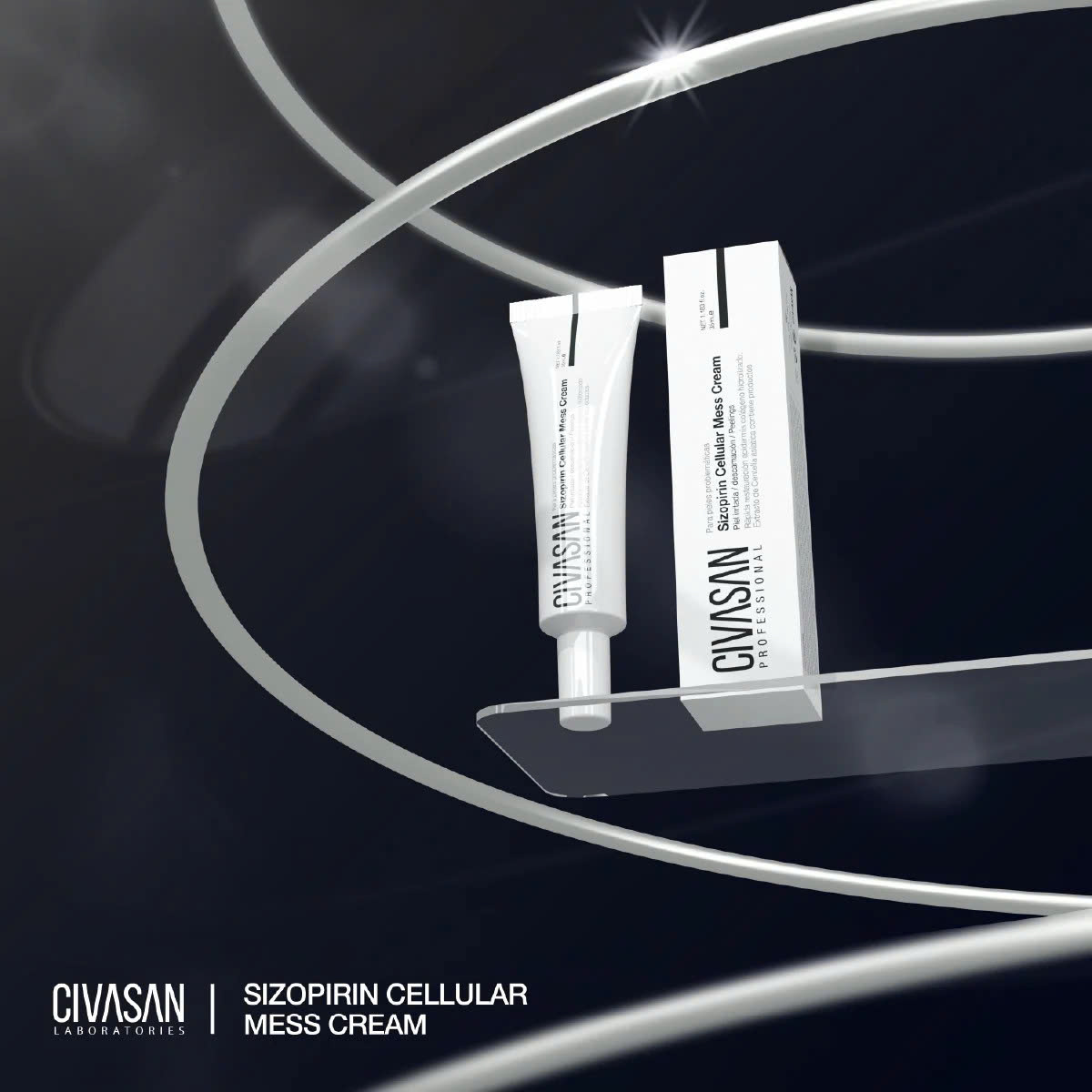 Civasan Sizopirin Cellular Mess Cream – Kem Phục Hồi & Tái Tạo Da Chuyên Sâu 35ml