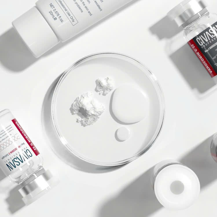 Civasan Varocobin C Professional – Liệu Trình Vitamin C Tươi & Collagen Tái Tạo Da Trắng Sáng