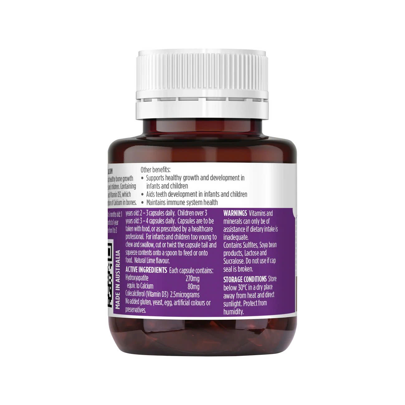 Healthy Care Kids Milk Calcium – Canxi Sữa Tự Nhiên Giúp Bé Phát Triển Chiều Cao & Răng Chắc Khỏe