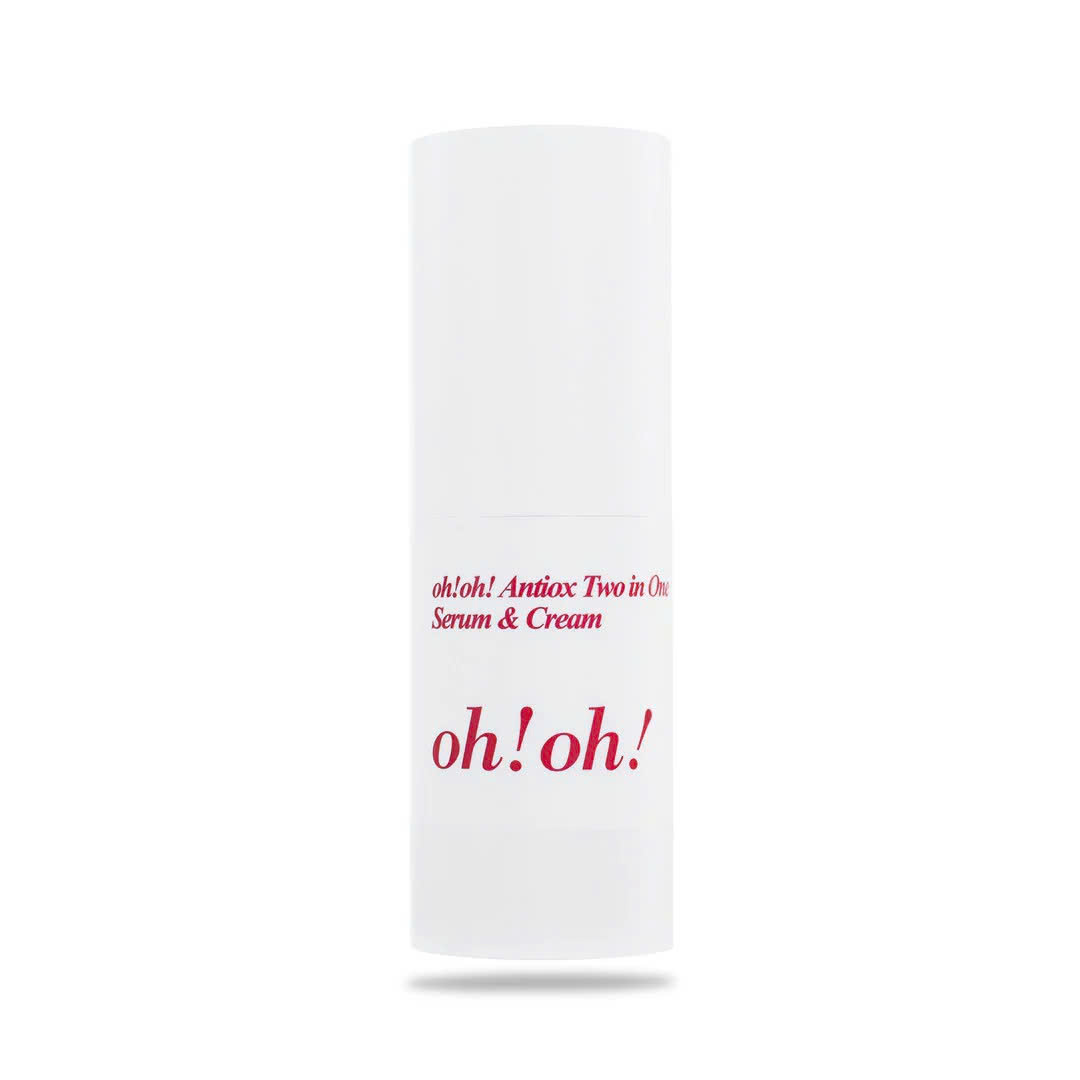 oh!oh! Antiox Two in One Serum & Cream – Giải Pháp "2 Trong 1" Trẻ Hóa & Chống Oxy Hóa Đột Phá