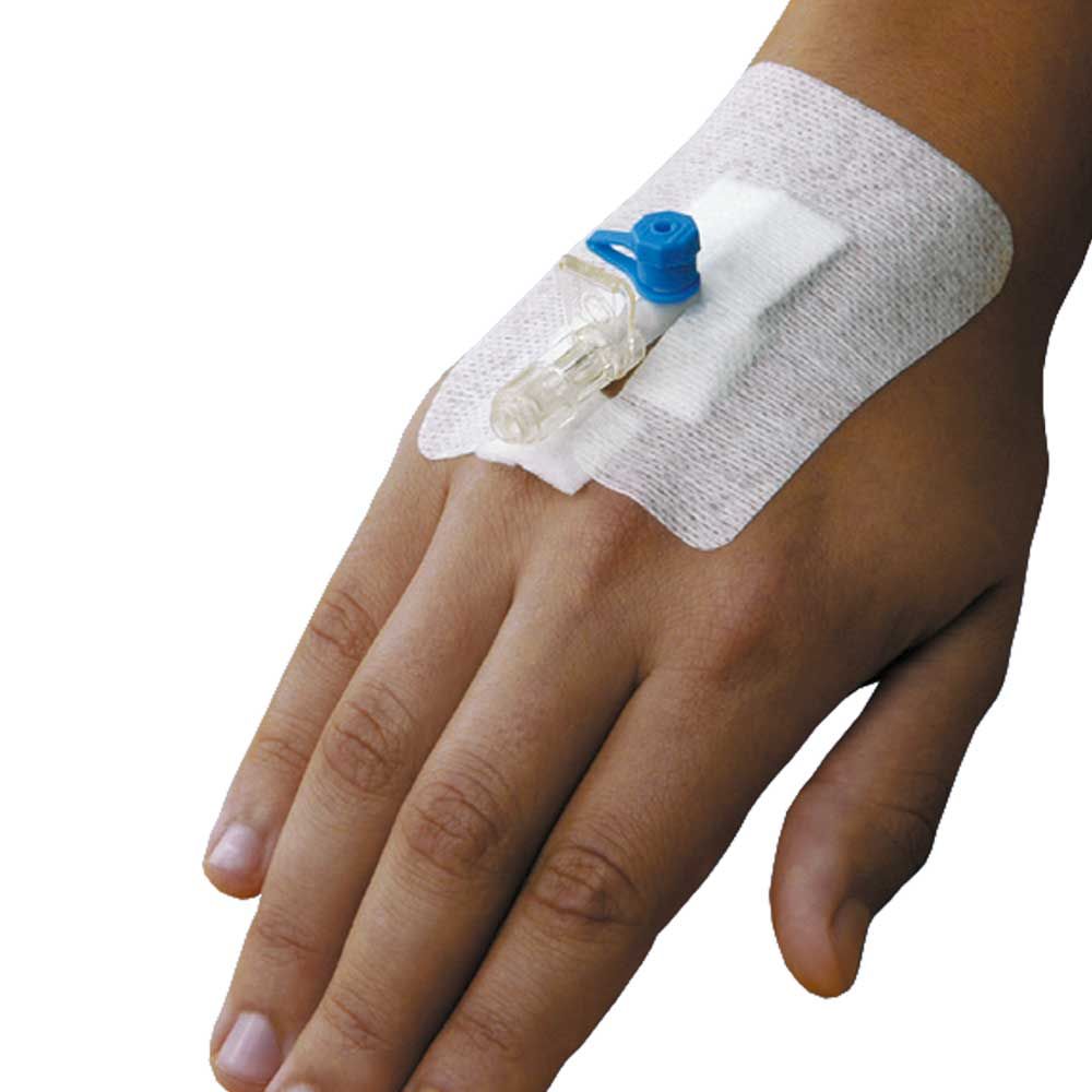 Băng Keo Cố Định Kim Luồn Plaid WOUND-IV (With-pad)