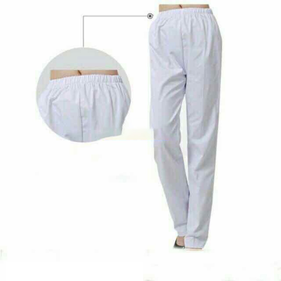 Quần Blouse Trắng Nam Nữ Cho Bác Sỹ, Dược Sỹ, Y Tá, Điều Dưỡng