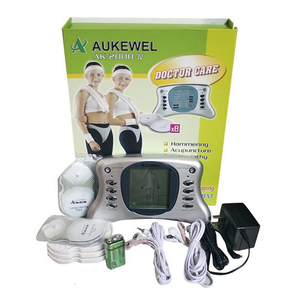 Máy Massage Xung Điện Aukewel AK-2000-IV (8 Miếng Dán)