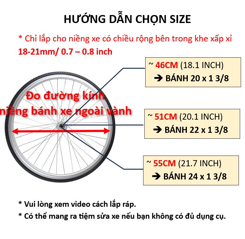 [PHỤ KIỆN] Lốp Xe Lăn Đặc Không Săm (1 Chiếc)