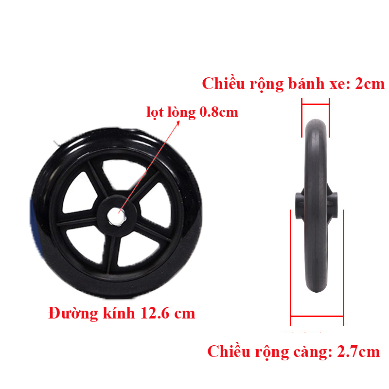 [PHỤ KIỆN] Bánh Xe Khung Tập Đi, Xe Tập Đi Lucass