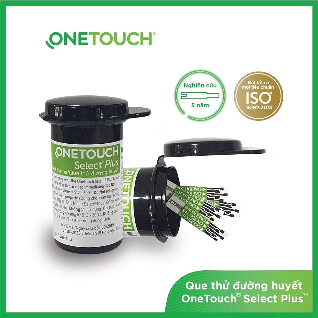 Que Thử Đường Huyết OneTouch Select Plus