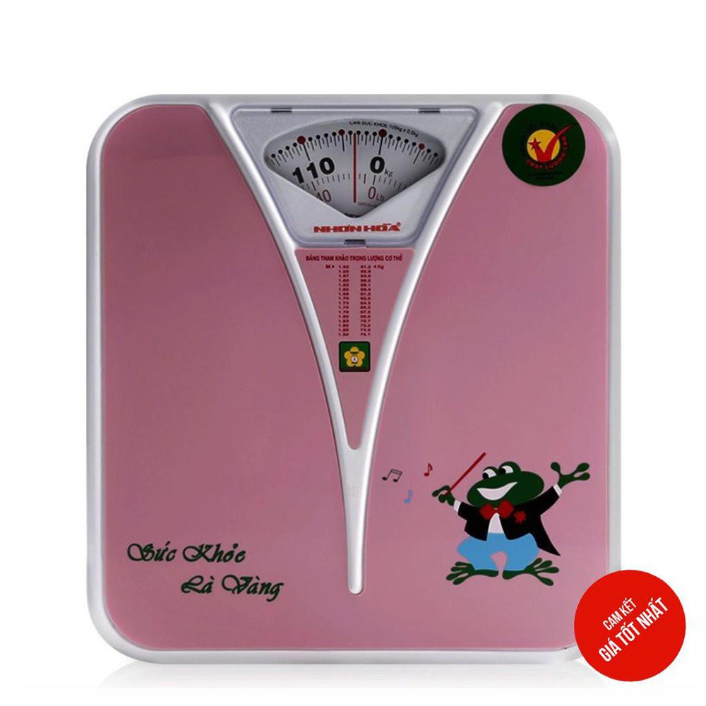 Cân Sức Khoẻ Cơ Học Nhơn Hòa NHHS-120-K5 (120 Kg) (Màu Ngẫu Nhiên)