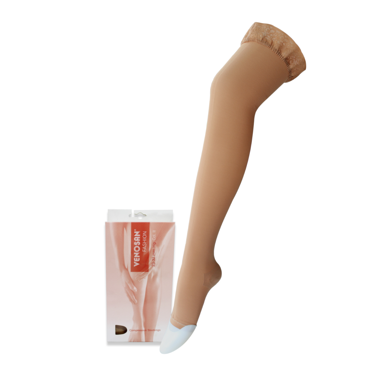 Vớ Y Khoa Venosan Fashion (Thời Trang Cho Quý Cô) (Da - Hở Ngón)