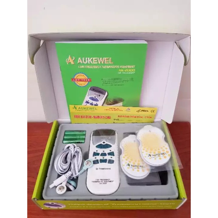 Máy Massage Xung Điện Aukewel AK-2000 (4 Miếng Dán)