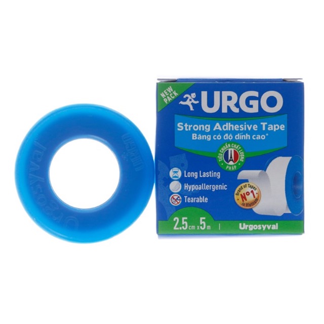 Băng Keo Lụa Y Tế Độ Dính Cao Urgo URGOSYVAL