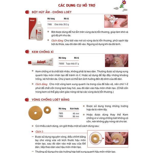 Kem Chống Xì Cho Hậu Môn Nhân Tạo Hollister 79300 79301