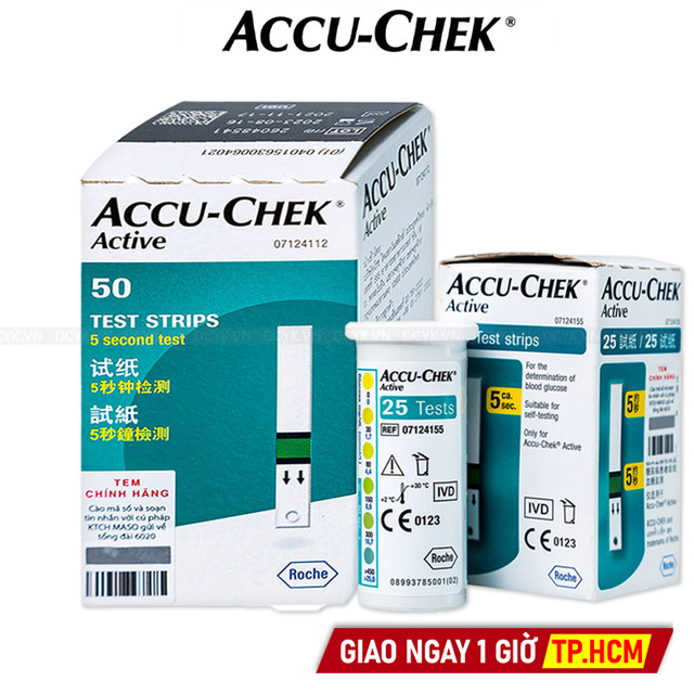 Que Thử Đường Huyết Accu-Chek Active