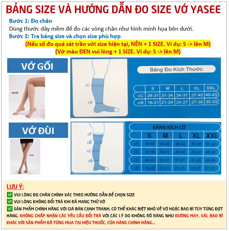 Vớ Y Khoa Yasee (Màu Da, Hở Ngón)