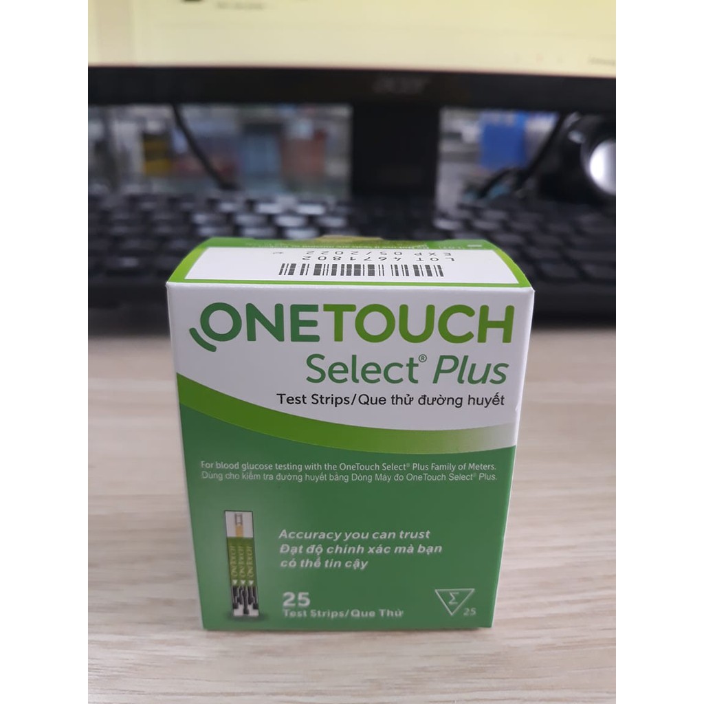 Que Thử Đường Huyết OneTouch Select Plus