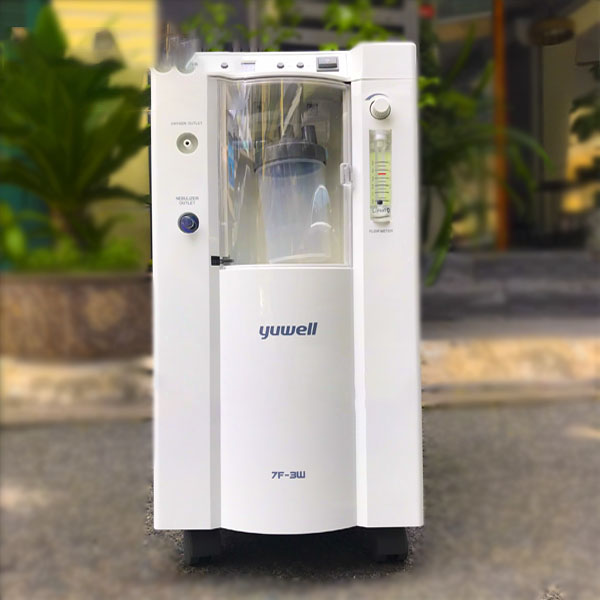 Máy Tạo Oxy Yuwell 7F-3EW (3 Lít, Có Xông)