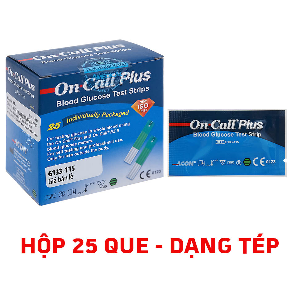 Que Thử Đường Huyết On-Call Plus