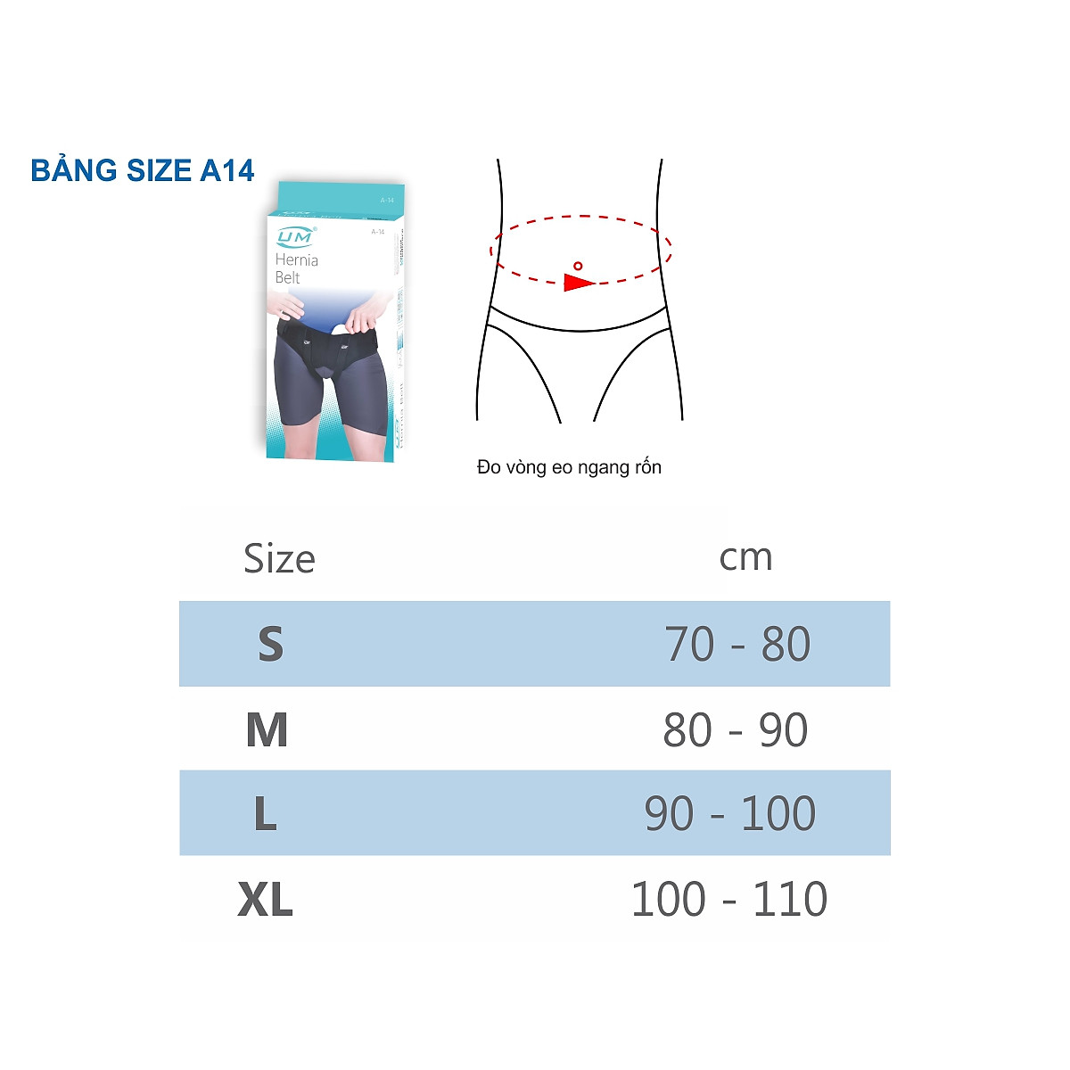 Đai Thoát Vị Bẹn United Medicare UM A14