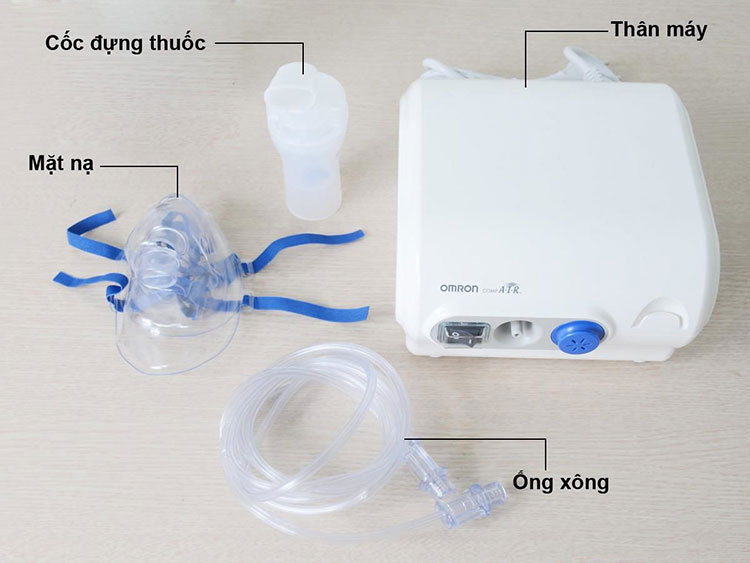Máy Xông Khí Dung Mũi Họng Omron NE-C28
