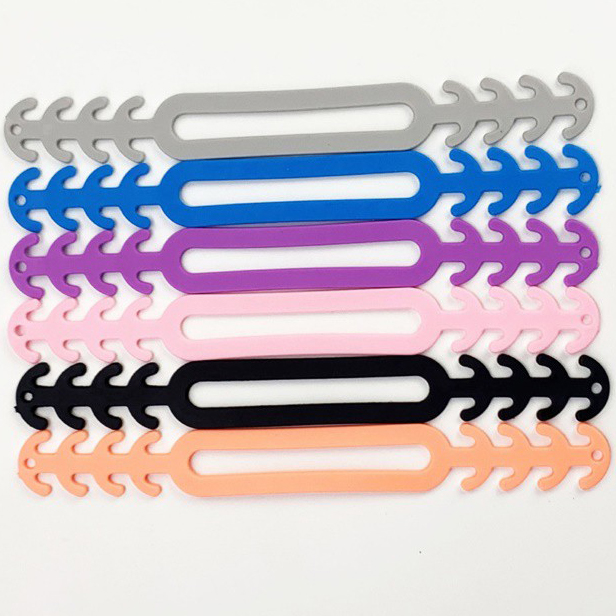 Tai Giả Đeo Khẩu Trang Người Lớn Mẫu Xương Cá Có Lỗ Cột Tóc