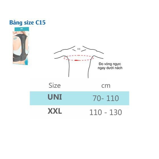 Đai Chống Gù Cao Cấp United Medicare UM-C15 (C-15)