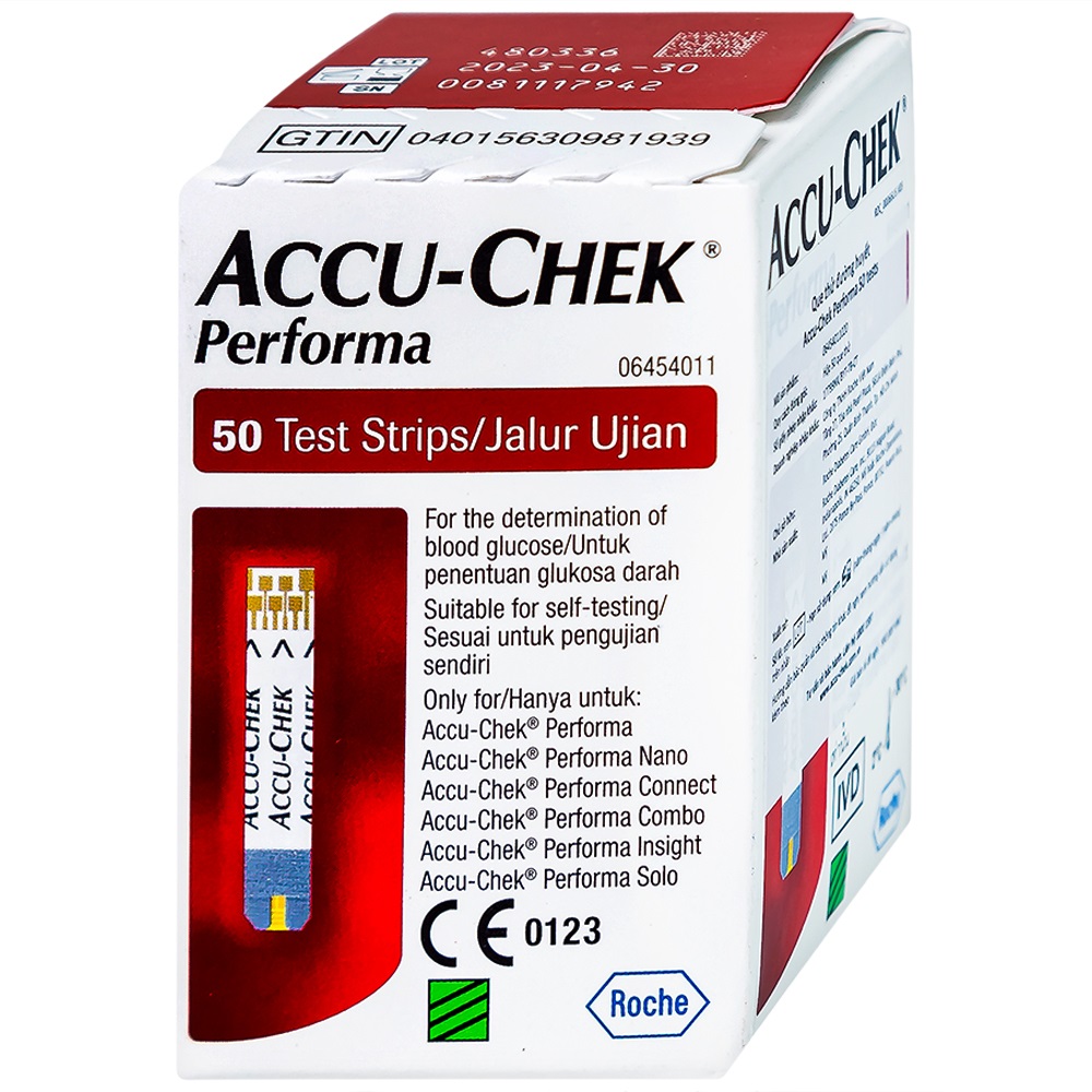 Que Thử Đường Huyết Accu Chek Performa