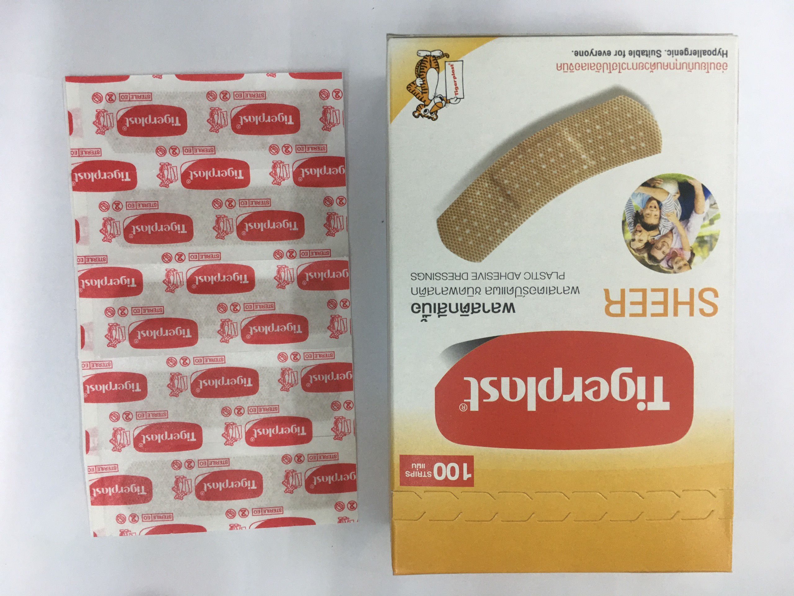 Băng Keo Cá Nhân Tigerplast SHEER