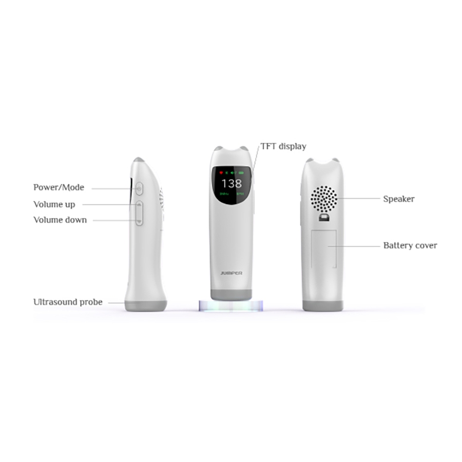 Máy Đo Tim Thai Cá Nhân Mini Jumper SHA10