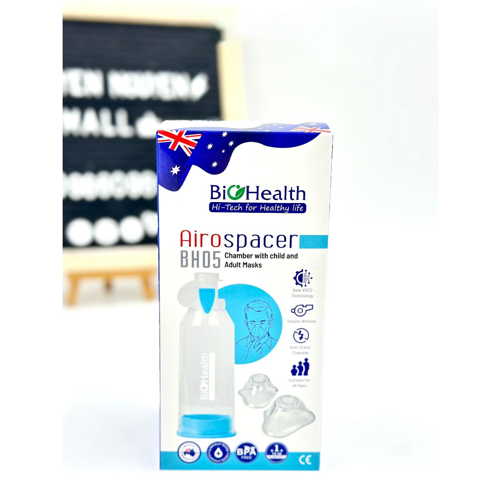 Buồng Đệm Khí Dung 2 Chiều (Babyhaler) Biohealth BH05 (BH-05)