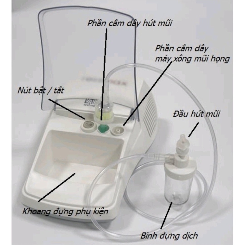 Máy Xông Khí Dung Mũi Họng Rossmax NA90 (2 Chức Năng)