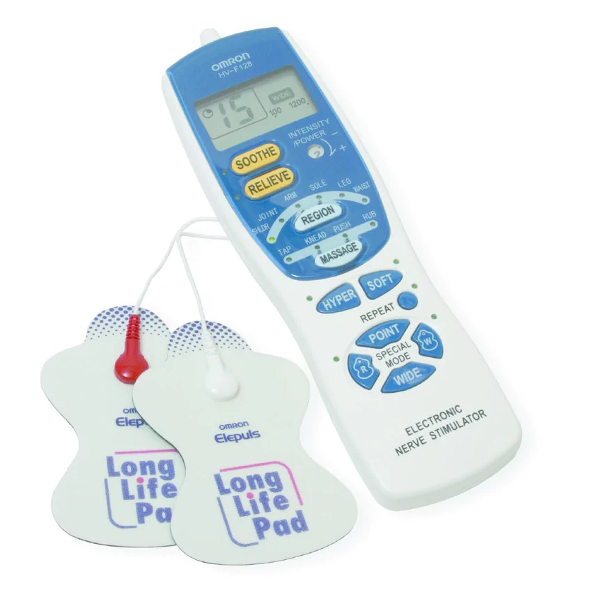 Máy Massage Xung Điện 2 Miếng Dán Omron HV-F128 (F-128)
