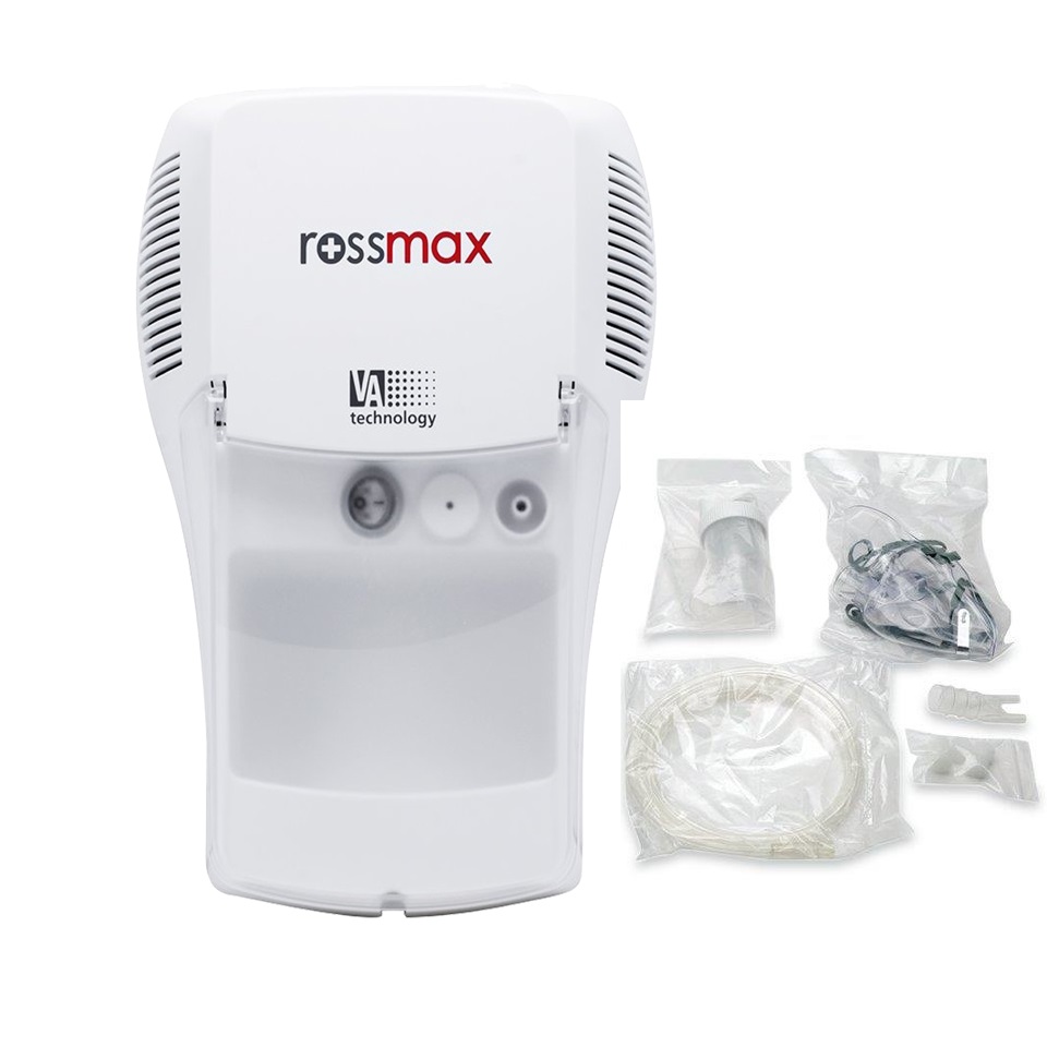 Máy Xông Khí Dung Mũi Họng Rossmax NA100 (Hàng Nhập Khẩu Chạy Êm Hơn)