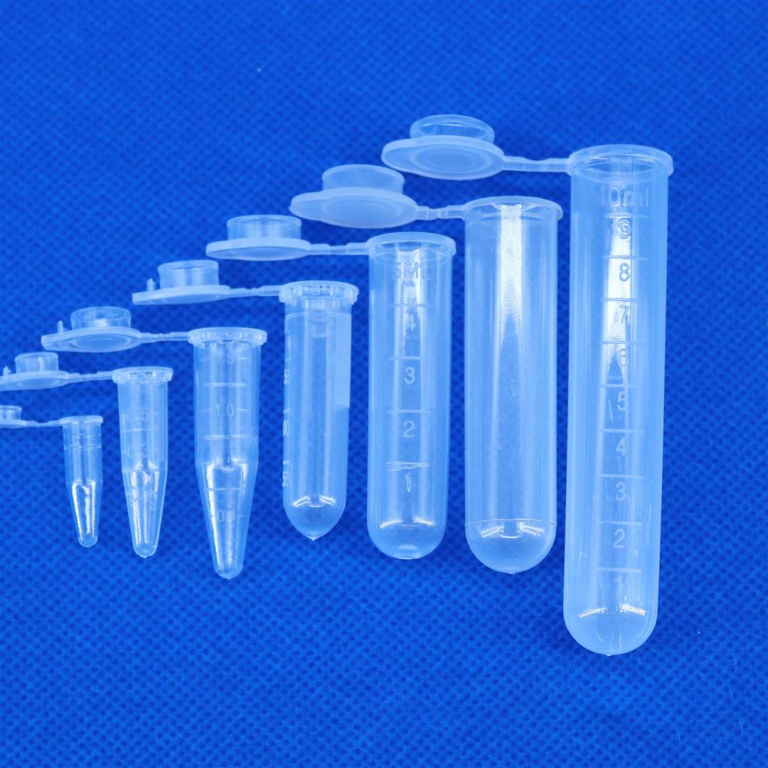 Ống Ly Tâm (Eppendorf) Nắp Liền, Nhựa Trong Không Màu