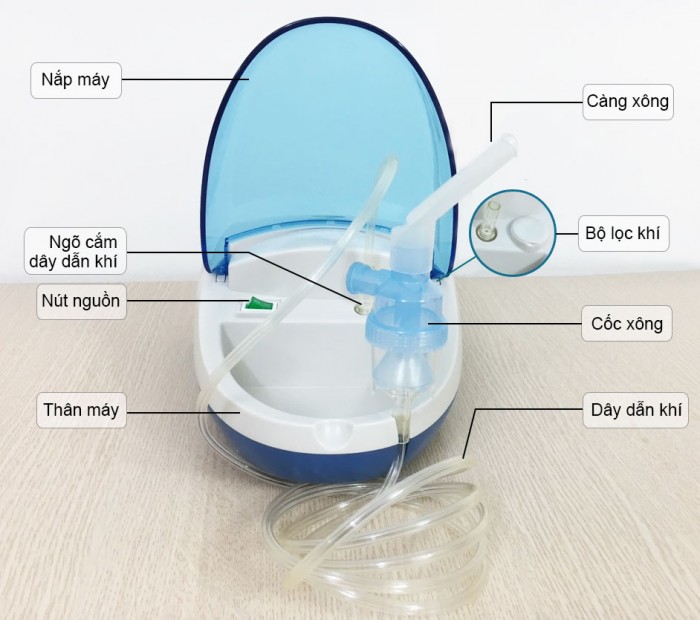 Máy Xông Khí Dung Mũi Họng Imedicare INA-09S (iNA 09S)