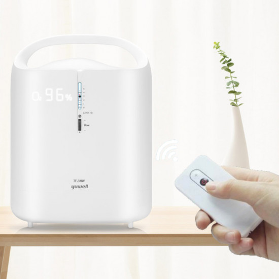 Máy Tạo Oxy Yuwell 7F-3NW (3 Lít, Có Xông, Có Remote)