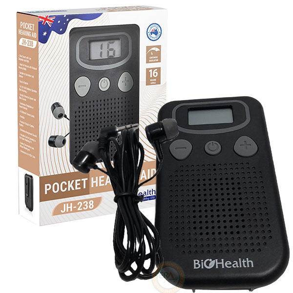 Máy Trợ Thính Có Dây Bỏ Túi Biohealth JH-238